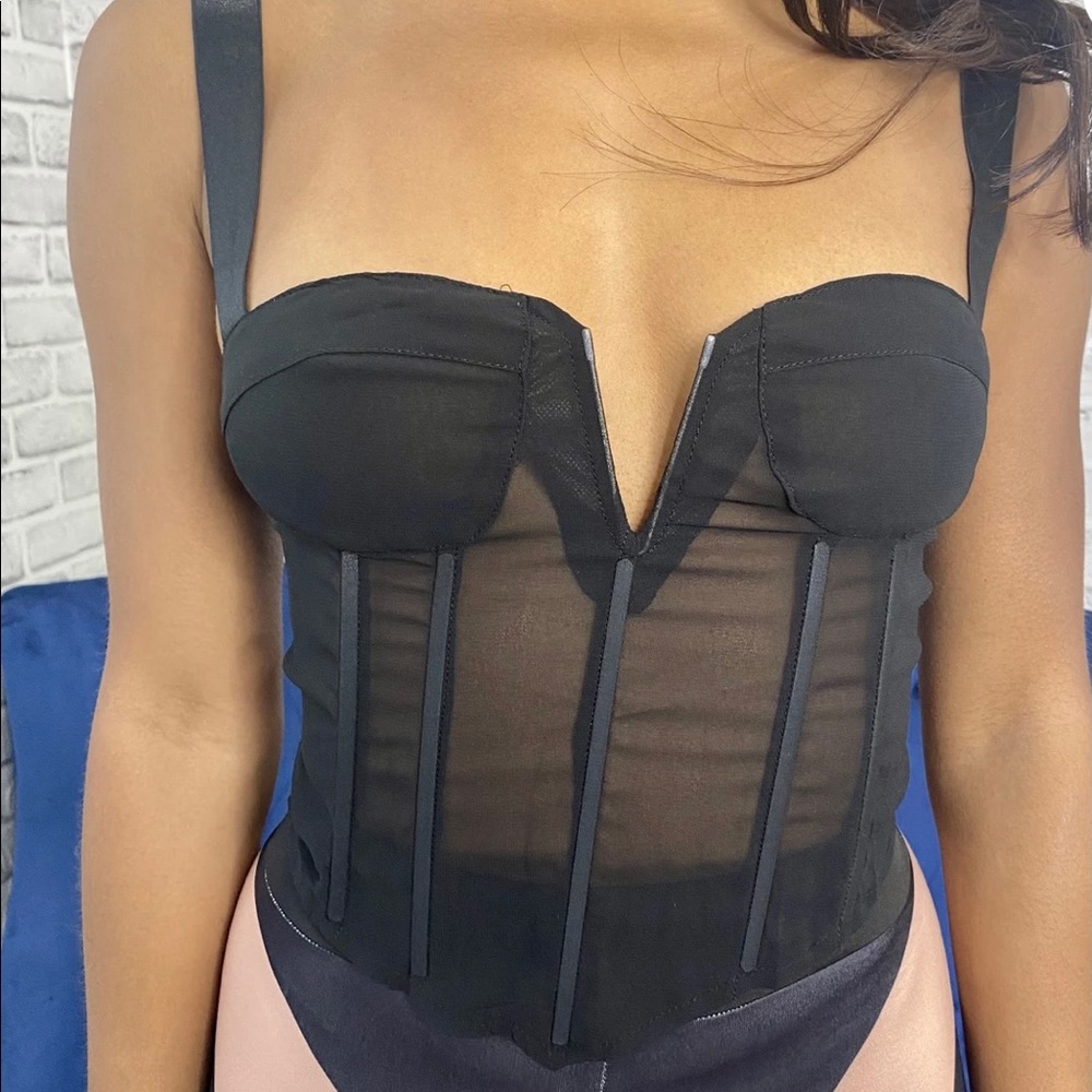 Sexy mesh top